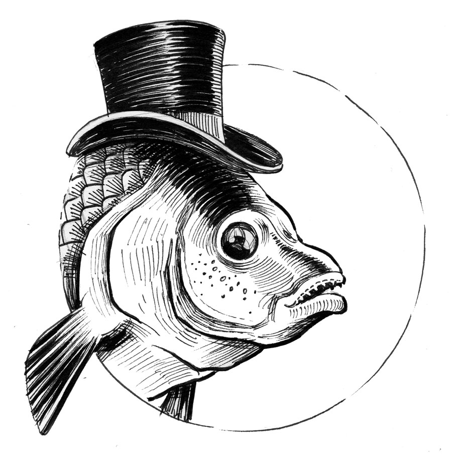 hattupainen kala